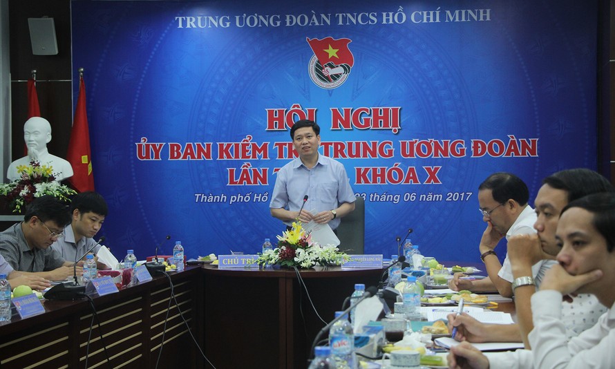 Anh Nguyễn Long Hải phát biểu kết luận tại hội nghị.