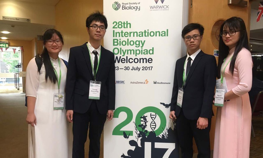 Việt Nam đoạt HCV tại Olympic Sinh học quốc tế