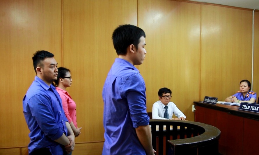3 bị cáo nghe phán quyết cuối cùng của cấp tòa phúc thẩm ngày 26/9. Ảnh: Tân Châu