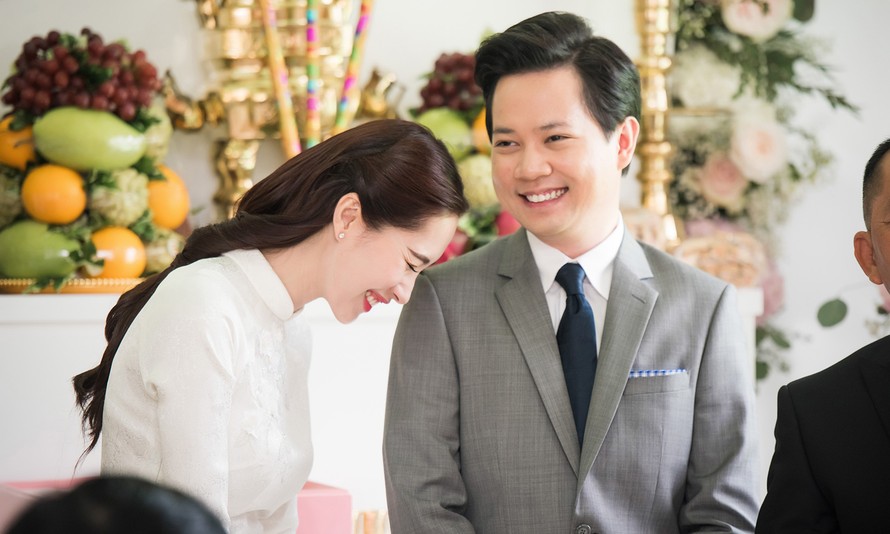 Hoa hậu Thu Thảo và chú rể Trung Tín lên kế hoạch chuẩn bị lễ cưới từ đầu năm nay.