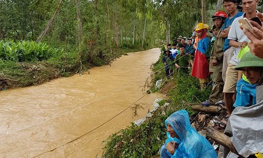 Hai trường hợp mất tích trong mưa lũ Nghệ An