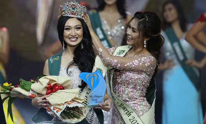 Người đẹp Philippines Karen Ibasco đăng quang ngôi vị Hoa hậu Trái đất 2017.