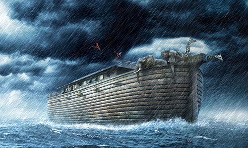 Thuyền Noah vượt đại hồng thủy được nhiều người tin là sự kiện lịch sử có thật. Ảnh minh họa: YouTube.