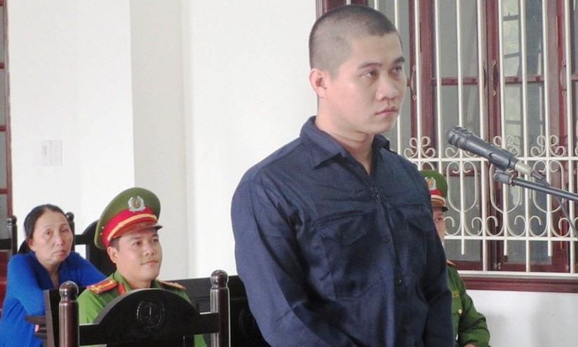 Bị cáo Lâm Trường Bình tại phiên xét xử sáng 3/5.