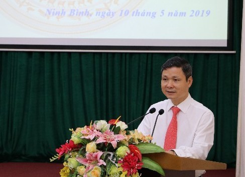 Đồng chí Đặng Đức Tân được bổ nhiệm giữ chức Chánh Văn phòng UBND tỉnh Ninh Bình.