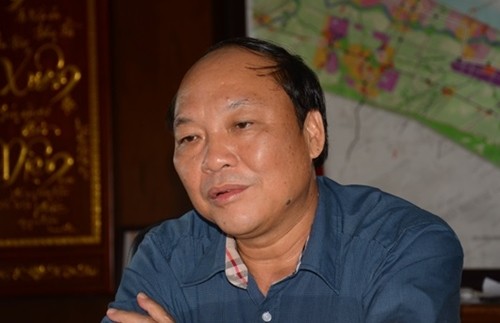 Ông Đỗ Xuân Diện từng là Trưởng ban quản lý Khu kinh tế mở Chu Lai.
