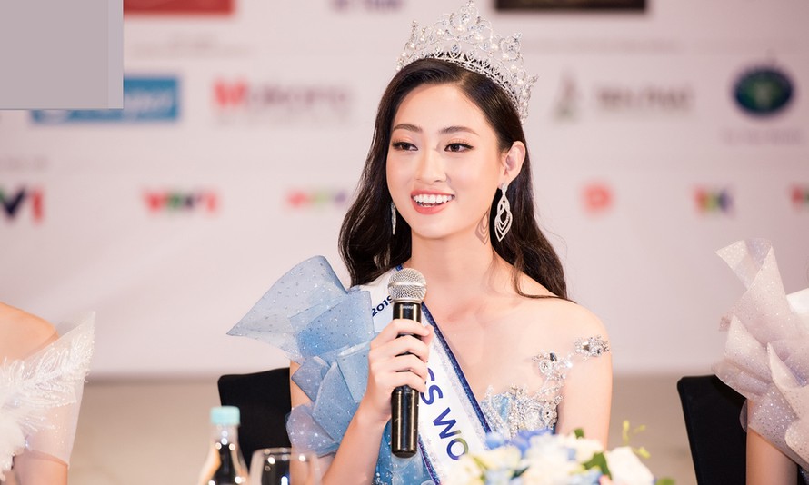 Tân Hoa hậu Thuỳ Linh tự tin trả lời về tin đồn mua giải.