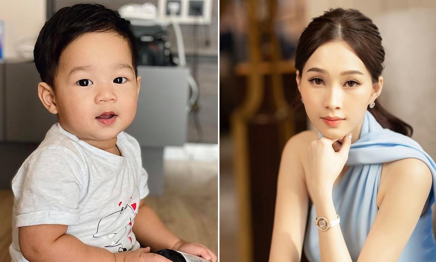 Khoe ảnh con trai, Hoa hậu Đặng Thu Thảo gây 'bão mạng' khi nhận lượng like 'khủng'