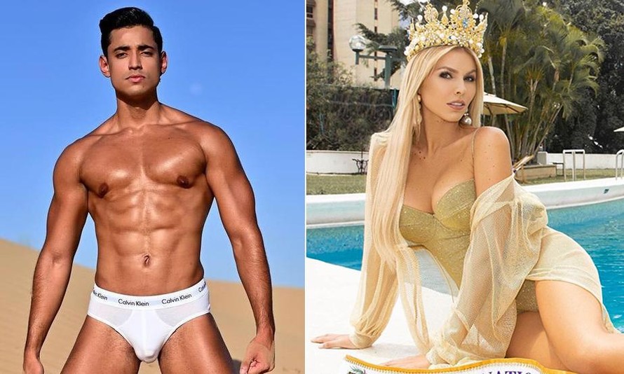 Body nóng 'bỏng mắt' của bộ đôi vừa lên ngôi Hoa hậu và Nam vương Siêu quốc gia Venezuela