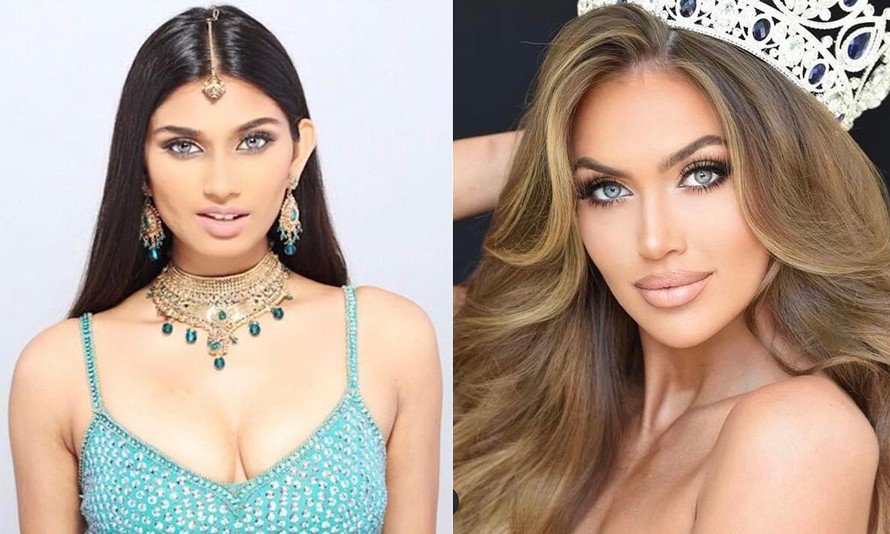 Sắc vóc nóng bỏng của người đẹp gốc Ấn được chọn kế nhiệm Hoa hậu Siêu quốc gia Mỹ 