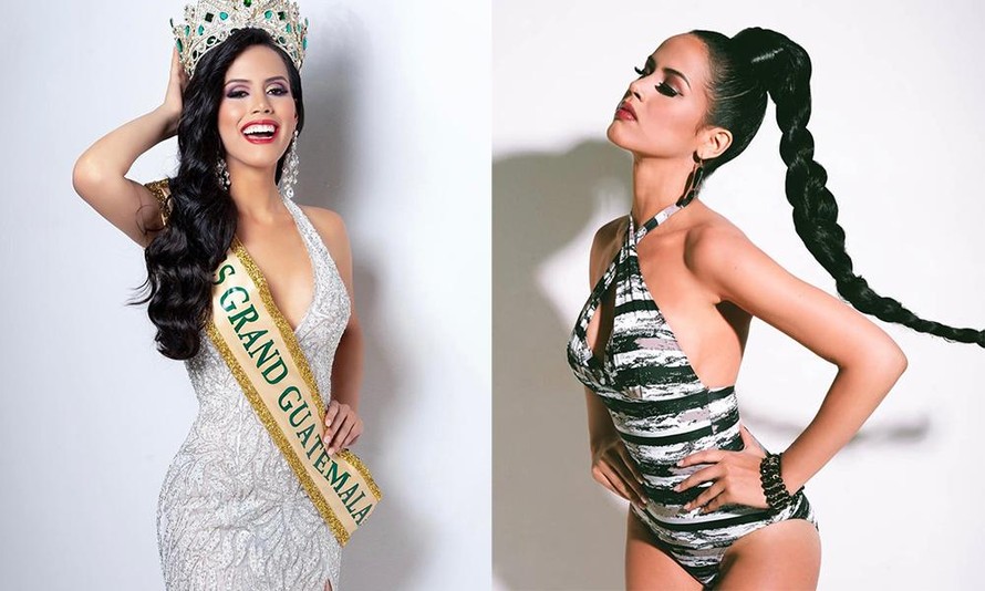 Nữ sinh viên báo chí sở hữu chiều cao 'khủng' 1m80 lên ngôi Hoa hậu Hoà bình Guatemala