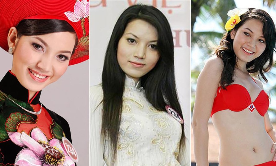 Nhan sắc vợ MC Anh Tuấn khi đi thi Hoa hậu Việt Nam cách đây hơn một thập kỷ