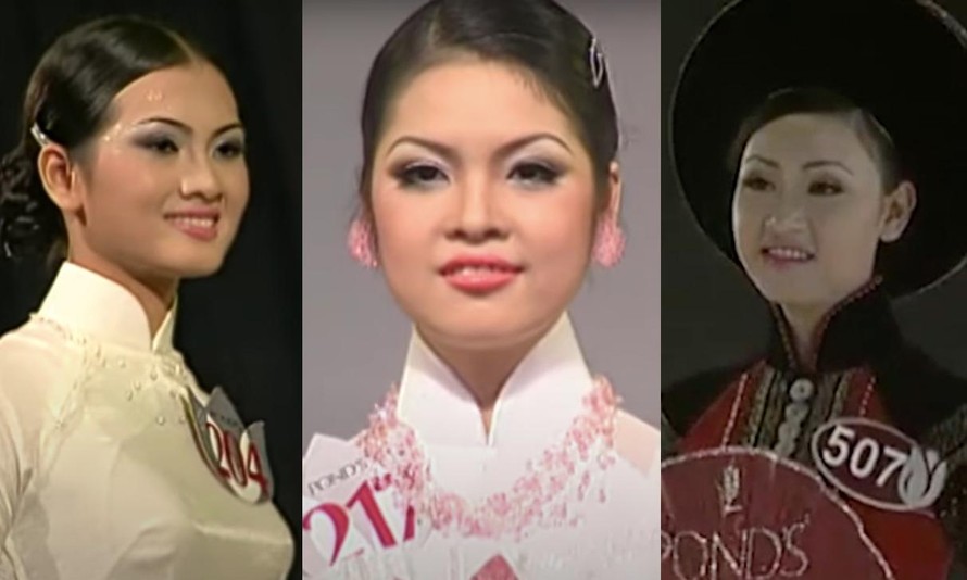 Bất ngờ với nhan sắc của Ngân Khánh, Anh Thư thời đi thi Hoa hậu Việt Nam cách đây 20 năm