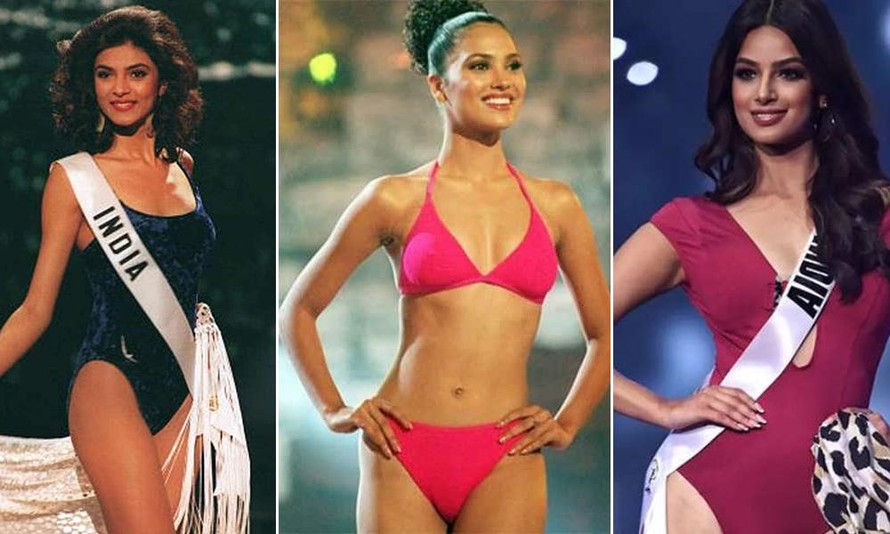 Đọ nhan sắc nóng bỏng của 3 mỹ nhân Ấn Độ từng đăng quang Miss Universe 