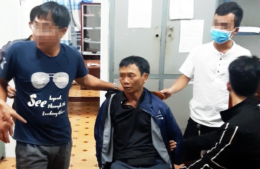 Vàng Seo Trắng bị bắt tại Lâm Đồng. Ảnh: CTV