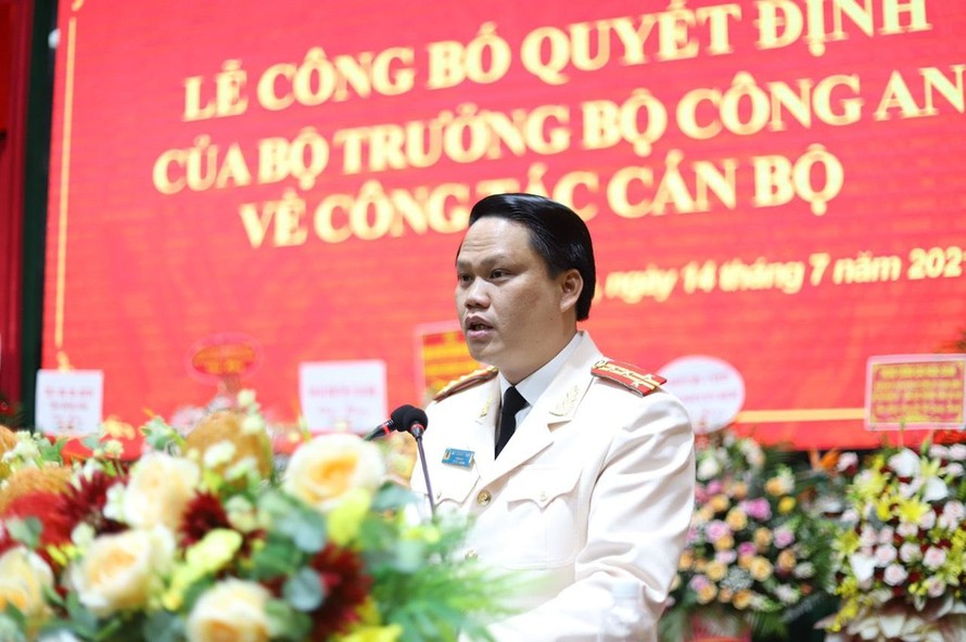 Tân Giám đốc Công an tỉnh Đắk Nông Bùi Quang Thanh