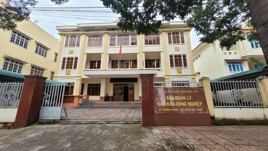 Trụ sở Ban quản lý Các khu công nghiệp tỉnh Đắk Lắk