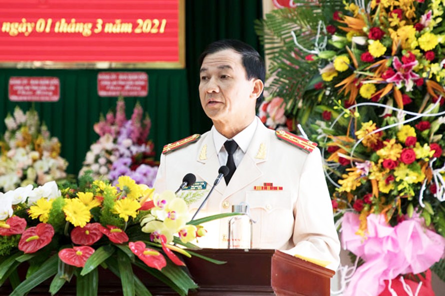 Đại tá Trần Minh Tiến nhận nhiệm vụ tại Lâm Đồng