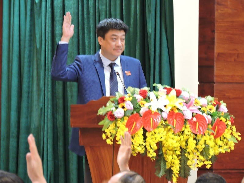 Ông Từ Thái Giang giám đốc Sở Tài chính Đắk Lắk thông qua dự thảo tài chính 2019