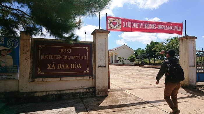Trụ sở UBND xã Đắk Hòa