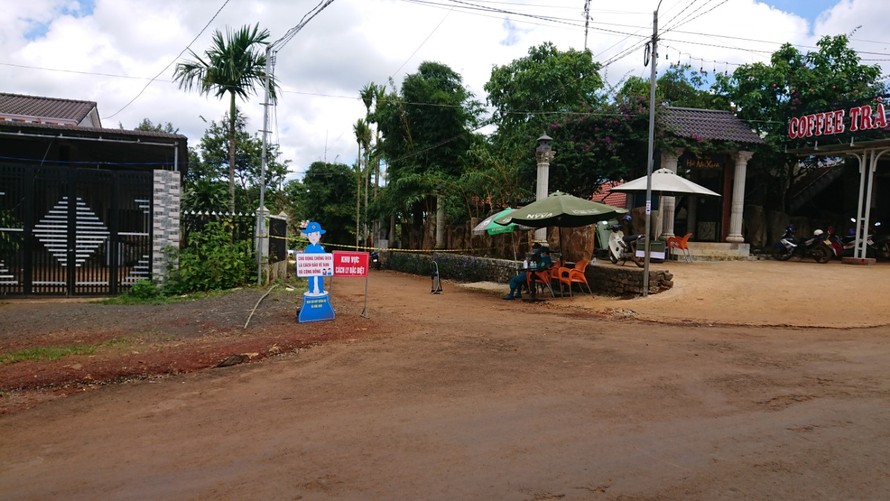 Lập chốt phòng ngừa dịch bạch hầu ở xã Đắk Wer, huyện Đắk R'lấp (Đắk Nông)