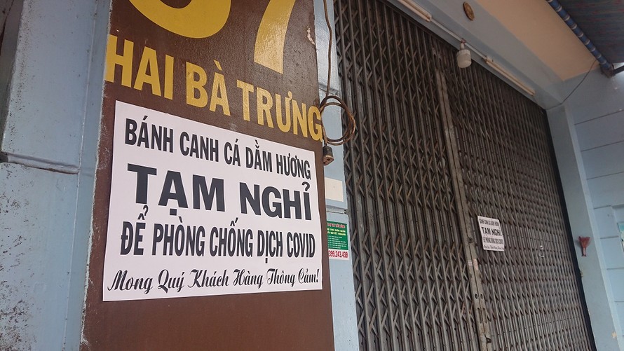 Quáng hàng đóng cửa theo chủ trương cách ly xã hội của UBND tỉnh Đắk Lắk