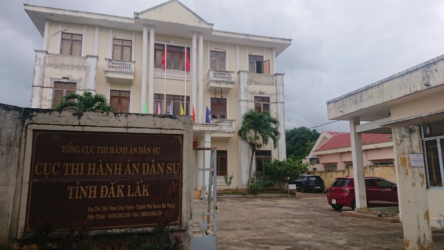 Cục thi hành án dân sự tỉnh Đắk Lắk