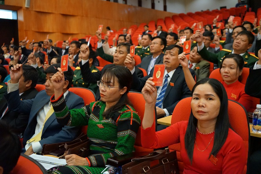 Các đại biểu tham dự Đại hội tại Đắk Nông