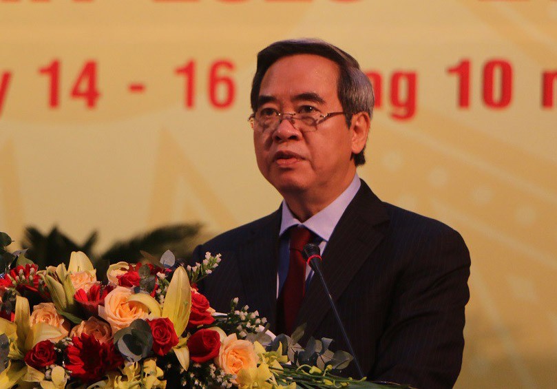 Ông Nguyễn Vă Bình phát biểu chỉ đạo tại Đại hội 