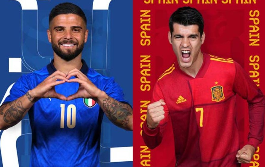 Xác định cặp đấu và lịch thi đấu bán kết EURO 2020: Chung kết sớm Tây Ban Nha vs Italia