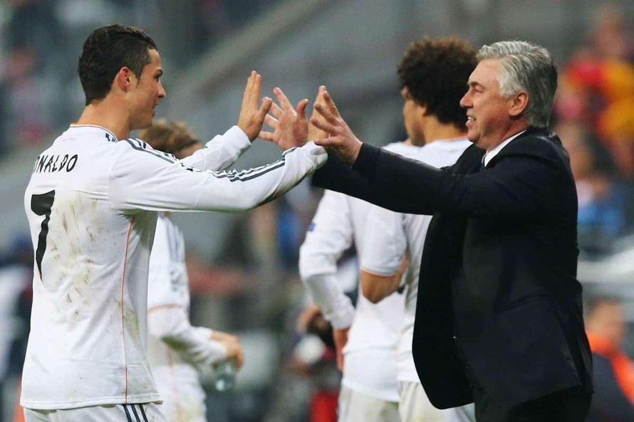 HLV Ancelotti xúc tiến thương vụ đưa Cristiano Ronaldo trở lại Real