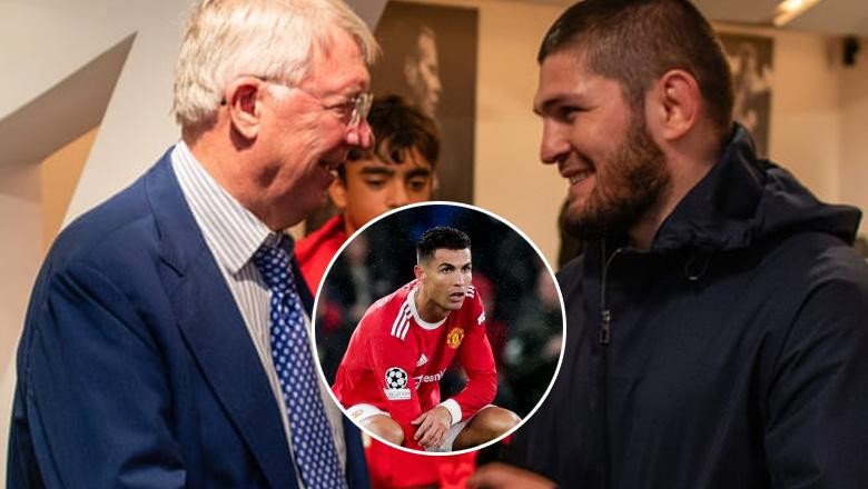 Sir Alex nói gì về Ronaldo khi gặp cựu võ sĩ Khabib?