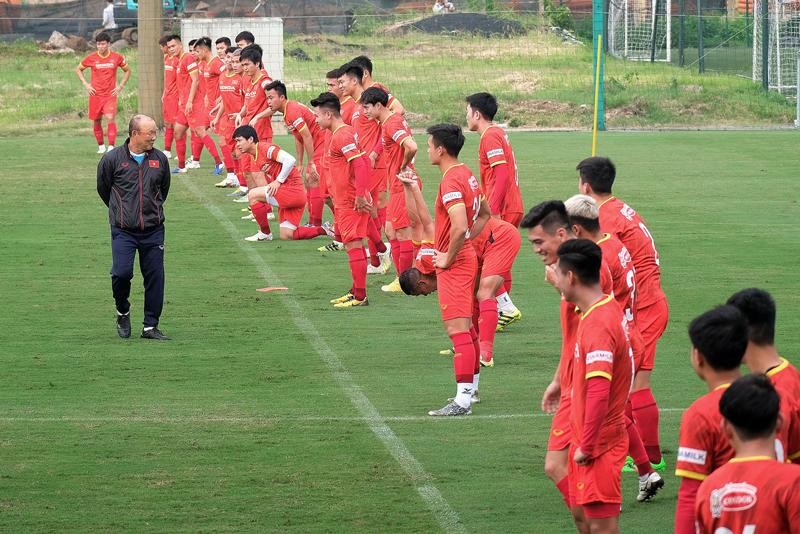 HLV Park Hang-seo sớm công bố danh sách 23 tuyển thủ cho trận gặp Nhật Bản ảnh VFF