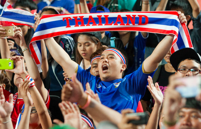 No nê với World Cup, người hâm mộ Thái Lan vẫn 'đói' AFF Cup 2022 