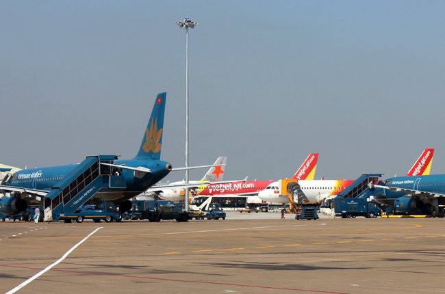 Sân bay Tân Sơn Nhất nơi xảy ra vụ ẩu đả giữa hai nhóm hành khách