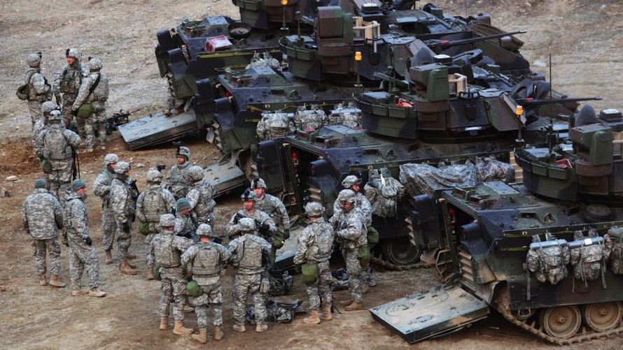 Mỹ gửi quân tới Hàn Quốc cảnh giới Triều Tiên