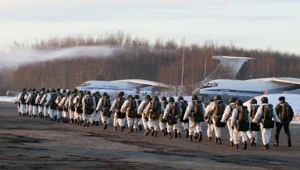 Lính dù Nga tập trận đổ bộ lớn nhất trong 20 năm