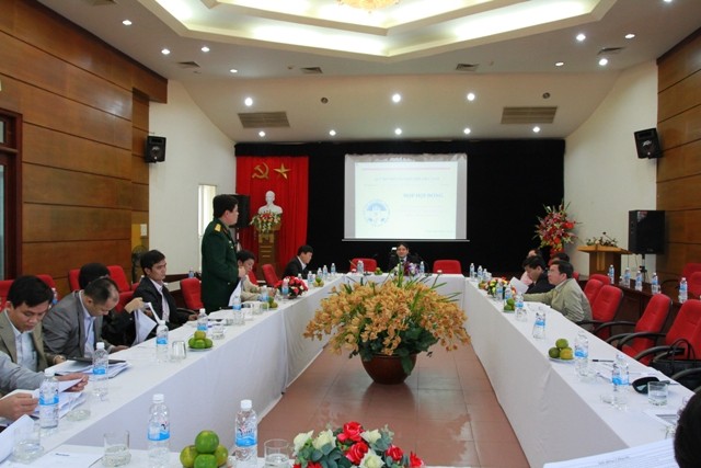 Hội đồng họp xét giải thưởng Gương mặt trẻ Việt Nam tiêu biểu năm 2013. Ảnh: Mai Xuân Tùng
