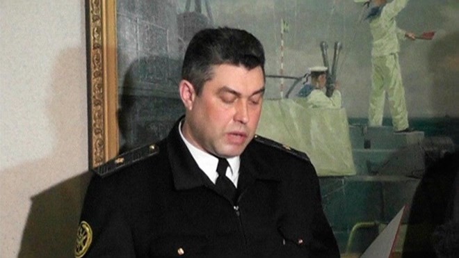 Chuẩn Đô đốc Denis Berezovsky.