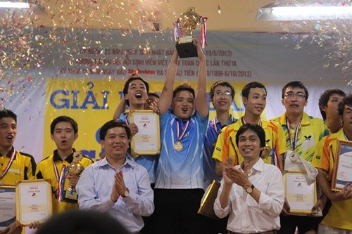 Khởi động Giải bóng bàn cúp báo Sinh Viên Việt Nam 2014