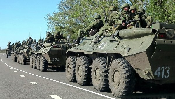 Nga rút quân khỏi biên giới Ukraine