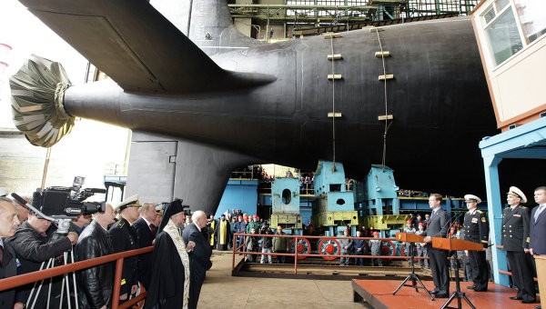 Hải quân Nga tiếp nhận tàu ngầm hạt nhân ‘sát thủ đại dương'