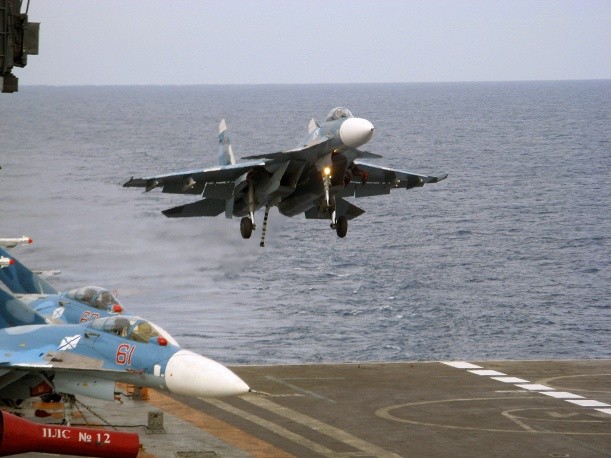 Nga khoe sức mạnh của lực lượng Không quân Hải quân