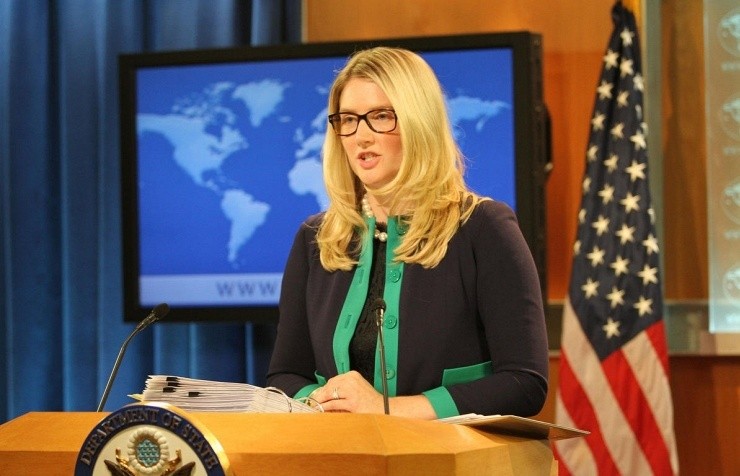 Phó phát ngôn viên Bộ Ngoại giao Mỹ Marie Harf 