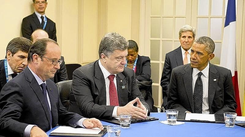 Tổng thống Ukraine Poroshenko sẽ có cuộc gặp quan trọng với Tổng thống Obama vào ngày mai, 18/9, tại Washington DC.