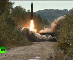 Lộ video Iskander-M của Nga khai hỏa tại ‘Vostok 2014’