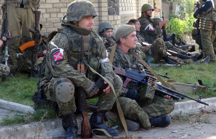 Lực lượng ly khai ở miền Đông Ukraine.