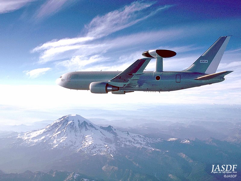 Máy bay cảnh báo sớm E-767 của Không quân Nhật Bản.