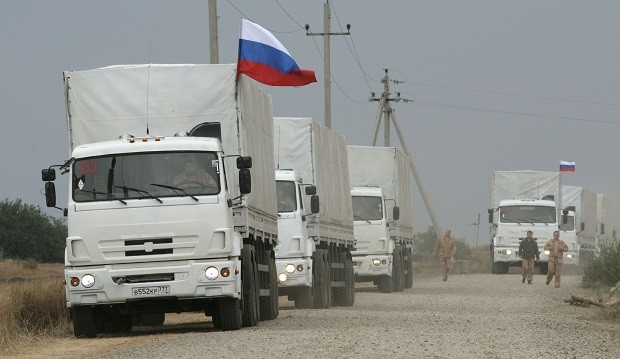 Ukraine được Nga thông báo về đoàn xe nhân đạo thứ chín
