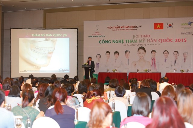 TS.BS.Nguyễn Phan Tú Dung, Chủ tịch hội đồng quản trị kiêm Tổng giám đốc viện Thẩm mỹ JW TPHCM giới thiệu công nghệ làm đẹp mới